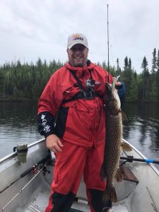 Northern Pike Caught on a Lure Me In Crankbait